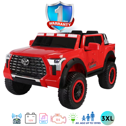 kidselectricrideontoyotatundra3xlbigpickupbakkie2seaterwithremotecontrolblueexclusivebrandsonlinecopy3_1 exclusive brands online remote controlled self drive sit in car for babies baby children kids led lights sound 4x4 4wheel drive suspension 