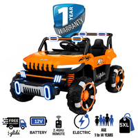 Kids Electric Ride On Car iGlide® Mega Jeep 4X4 5XL