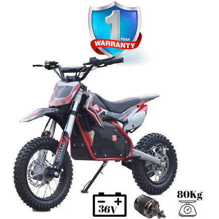  iGlide® Kids Electric Ride On Dirt Bike 1000W Brushless 36V 5XL 