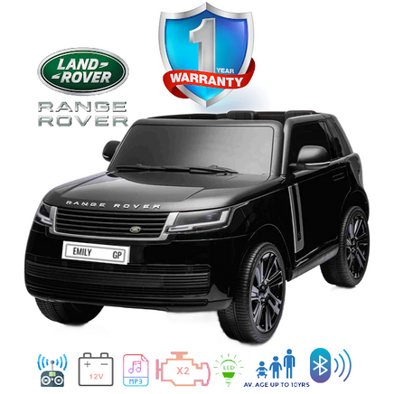  Kids Electric Ride On Car Licensed Range Rover SV Edition Black 