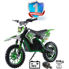 i-Glide™ Kids Electric Ride On Dirt Bike 800W Brushless 36V 5XL