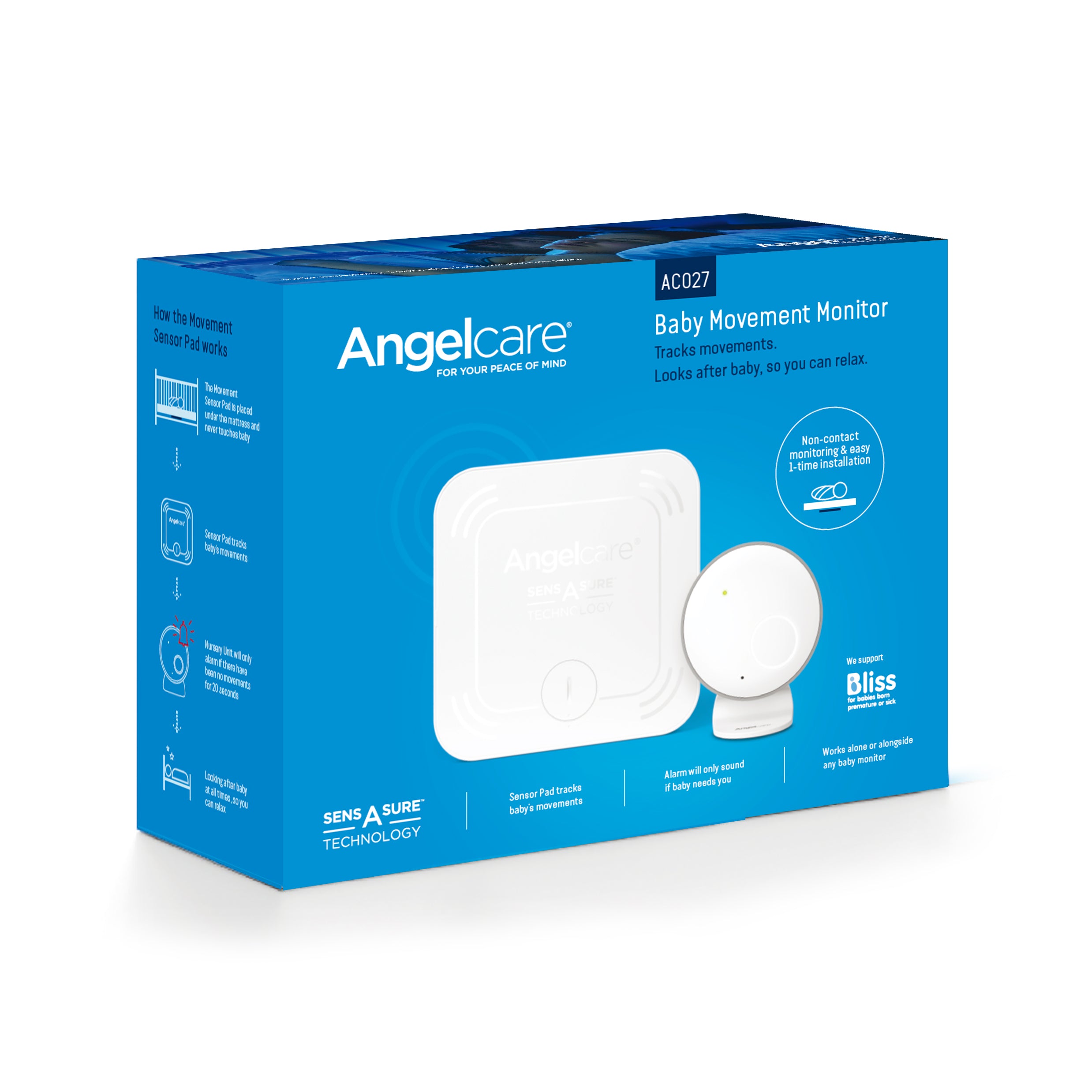 Sensor Pad Angelcare Baby Monitor Range Angelcare Ac327 Video