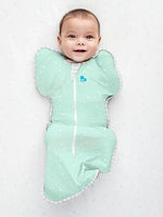 Love to Dream Swaddle Up Lite Mint Green Stars - Stage 1 0.2TOG