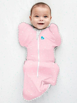  Love to Dream Swaddle Up Lite Pink Stars - Stage 1 0.2TOG 3-6M 