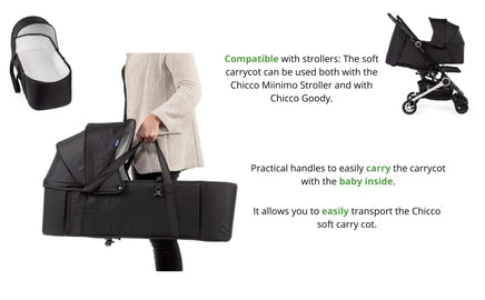 Chicco soft carrycot top