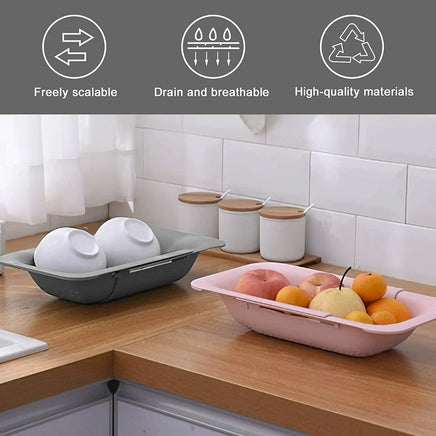  Fine Living - Expandable Over Sink Mini Rack 