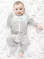 Love to Dream Swaddle Up Transition Suit Grey -Stage 2 1TOG 3-9M
