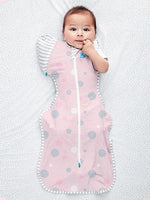 Love to Dream Swaddle Up Transition Bag Lite Pink Circles - Stage 2 0.2TOG 3-6M