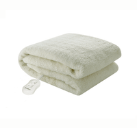 Pure Pleasure™ Sherpa Fitted Electric Blanket w/ Elastic