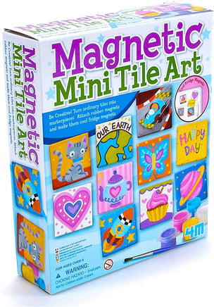  Kids Educational 4M - Magnetic Tile Art Play Set 