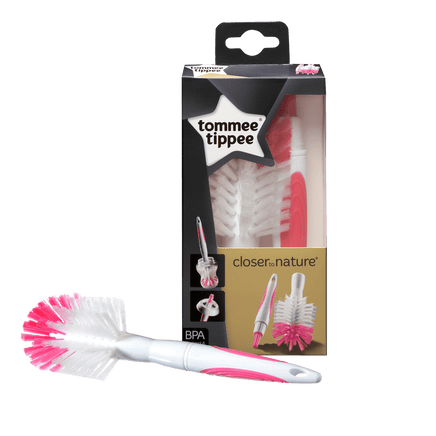  Tommee Tippee Closer To Nature 2-In-1 Baby Bottle Brush 