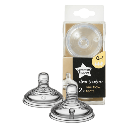  Tommee Tippee Closer to Nature 2Pack Teats 