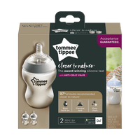 Tommee Tippee Closer to Nature Baby Bottle 260ml 3pck