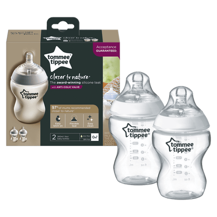  Tommee Tippee Closer to Nature Baby Bottle 260ml 1pck 