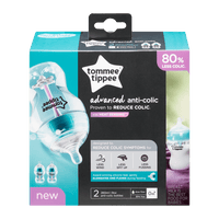 Tommee Tippee Advanced Anti-Colic Baby Bottle 260ml 2Pack
