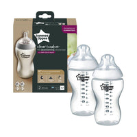 Tommee Tippee Closer to Nature Baby Bottle 340ml - 2Pack