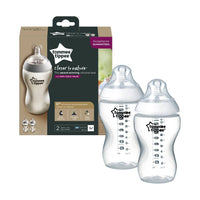 Tommee Tippee Closer to Nature Baby Bottle 340ml 2Pack