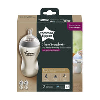 Tommee Tippee Closer to Nature Baby Bottle 340ml - 2Pack