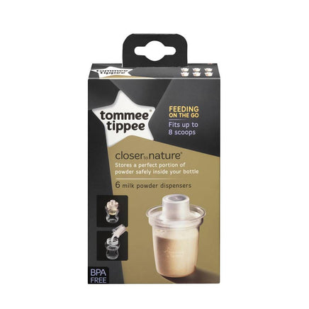  Tommee Tippee Milk Powder Dispensers 6 Pack 