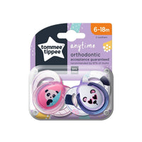 Tommee Tippee Anytime Soother 6-18M 2Pack
