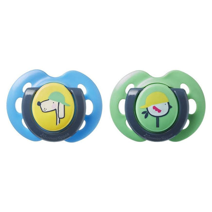  Tommee Tippee Fun Style Soother 0-6M Unisex 2Pack 