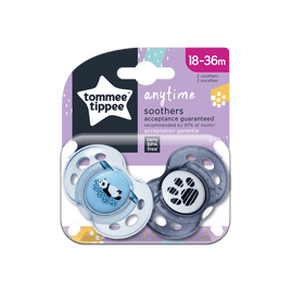 Tommee Tippee Anytime Soother 18-36M 2 Pack