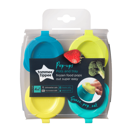  Tommee Tippee Pop Up Freezer Pots And Tray 