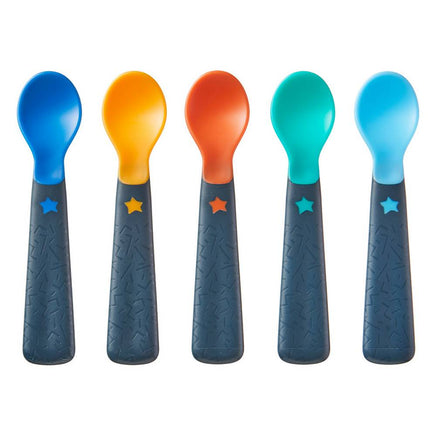  Tommee Tippee Easigrip Self-Feeding Weaning Spoons 6M+ 