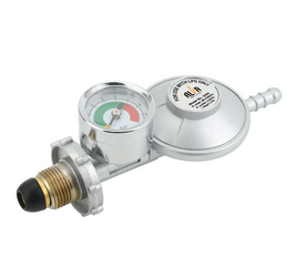 Bullnose Regulator With Pressure Gauge