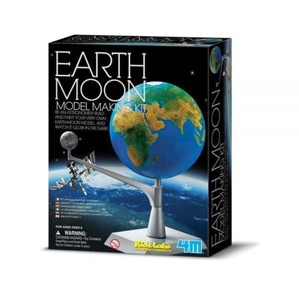  Kids Educational 4M - Earth/Moon Model Making Play Set 