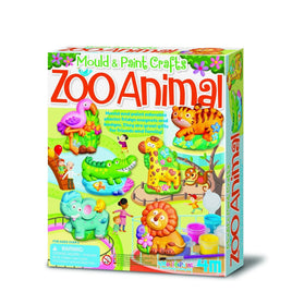 4M-Mould & Paint Zoo Animal