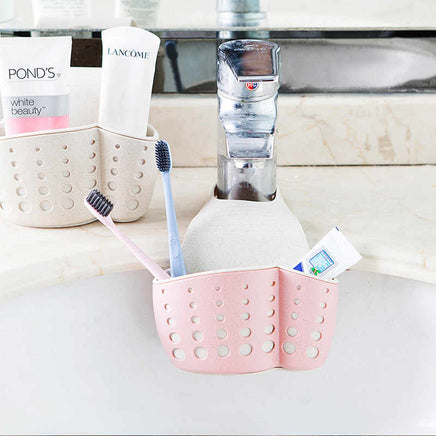  Sink Caddy - Single Speckled Dusty Pink 