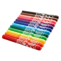 Marvel Stationery Spider-Man 12 Jumbo Fibre Markers