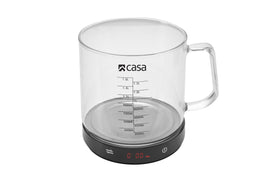 Casa™ Kitchen Scale w/Glass Measuring Jug