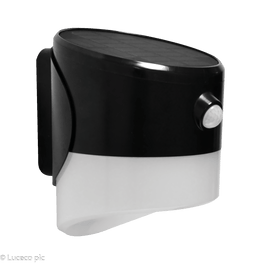 Solar Guardian PIR Wall Lantern Black IP44 200LM 2W 4000K