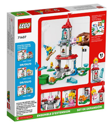  LEGO® Super Mario™ Cat Peach Suit and Frozen Tower Expansion Set 71407 