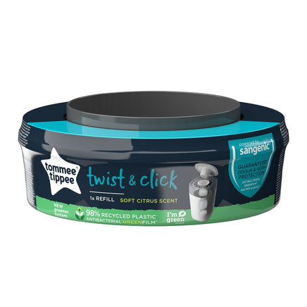  Tommee Tippee Twist And Click Nappy Disposal Refills 