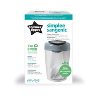 Tommee Tippee Simplee Sangenic Nappy Disposal Bin Eco-Friendlier - Grey