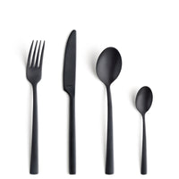 Amefa Manille Black Cutlery Set 16pc