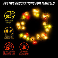 Volkano Twinkle Holiday Series Christmas Fairy Lights