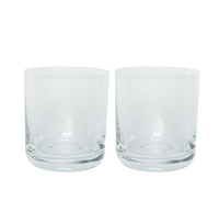 Bohemia Cristal Glassware - Bar Retro 330ml Whiskey Glasses (2)