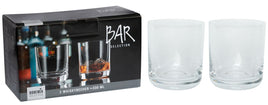 Bohemia Cristal Glassware - Bar Retro 330ml Whiskey Glasses (2)