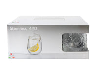 Borgonovo® Rococo' Stemless 490ml 6pck