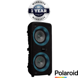 Polaroid™ Bluetooth Dual 6.5" Party Speaker