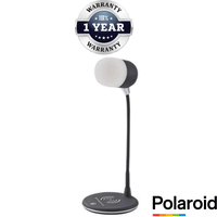 Polaroid™ LED Lamp, Charger & Speaker