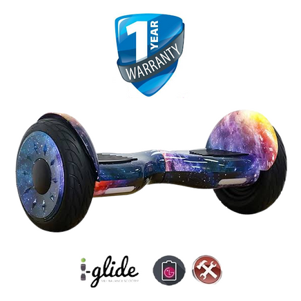  Hoverboard iGlide™ V3 10" Bluetooth Off-Road - Multi Space 