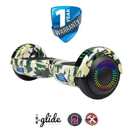  Hoverboard™ i-Glide 6.5" Bluetooth - Camouflage 