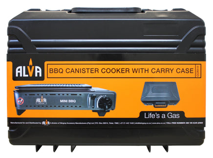  Alva™ - BBQ Butane Canister Cooker w/ Carry Case 