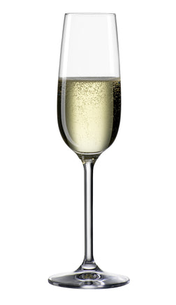  Bohemia Cristal Glassware - Clara Champagne 190ml (6) 