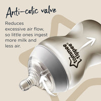 Tommee Tippee Closer to Nature Medium Flow Teat 3M+ 2Pack